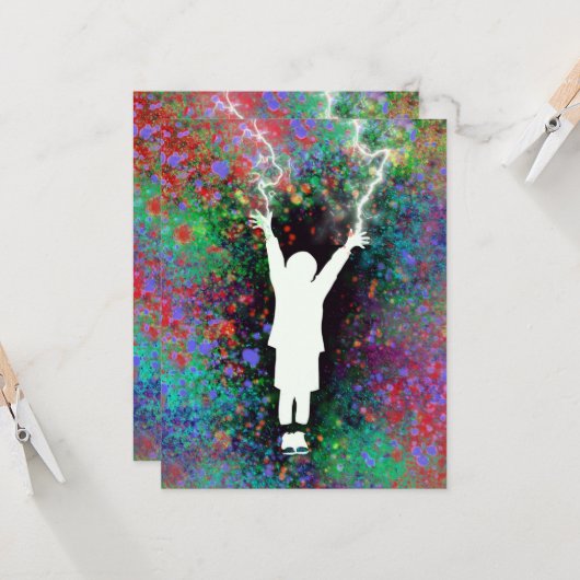 嵐の天気 カード (正面/裏面インサイチュ)