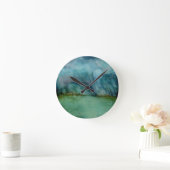 嵐の天気 ラウンド壁時計 (ホーム)