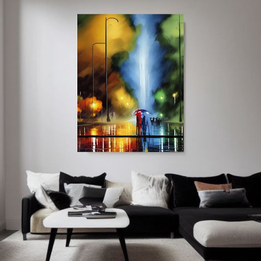 嵐の平和素晴らし キャンバスプリント