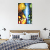 嵐の平和素晴らし キャンバスプリント (インサイチュ (寝室))