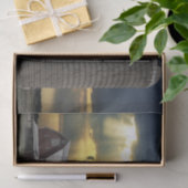 嵐の後に赤いバーに注ぐ太陽の光 薄葉紙 (ギフト)