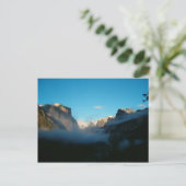 嵐の後の谷間景観 ポストカード (スタンド正面)