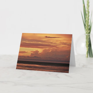 嵐の後7 x 5折り畳みグリーティングカード – 空白の カード