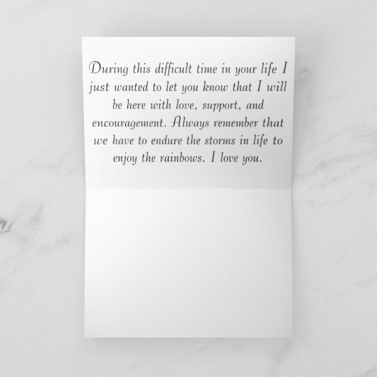 嵐の後 カード (内部)