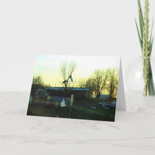 嵐の後 カード (正面)