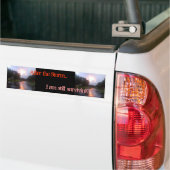 嵐の後 バンパーステッカー (トラック上)