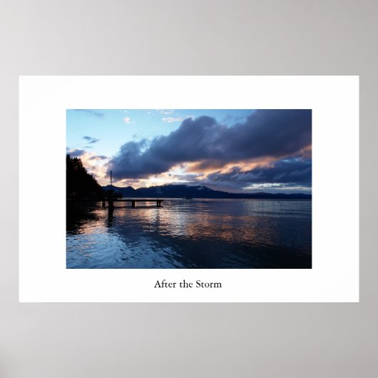 嵐の後 ポスター (正面)
