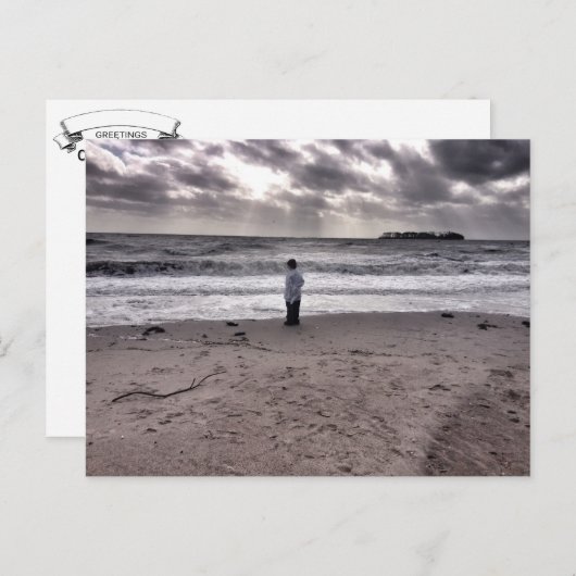 嵐の後 ポストカード (正面/裏面)