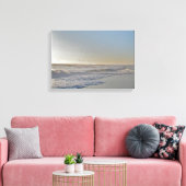 嵐の後 – 波に太陽の光 キャンバスプリント (インサイチュ (リビング))
