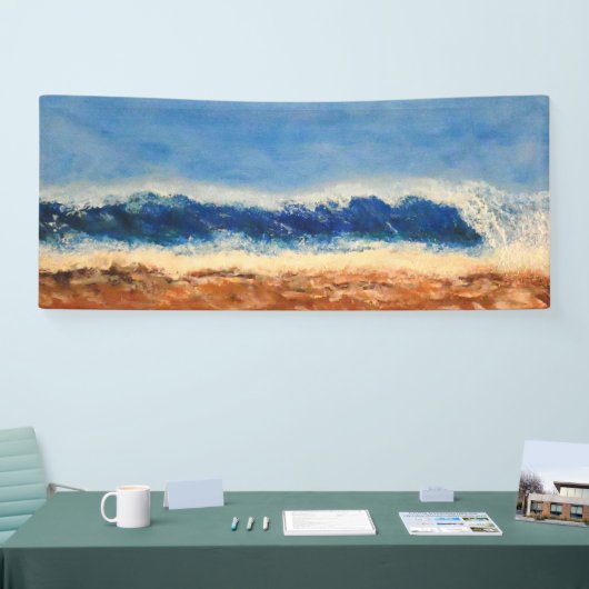 嵐の急増 横断幕 (トレードショー)