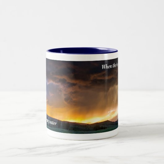 嵐の恵み ツートーンマグカップ (中央)