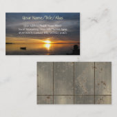 嵐の日没 名刺 (正面/裏面)