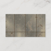 嵐の日没 名刺 (裏面)