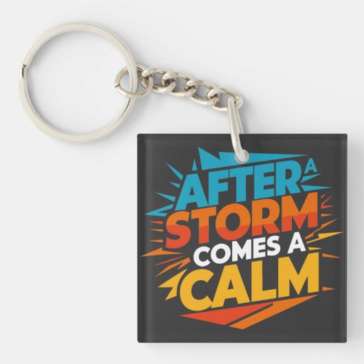 嵐の来後は キーホルダー (正面)