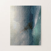 嵐の海のイヴァンAivazovskyの海景の嵐で出荷して下さい ジグソーパズル (縦)