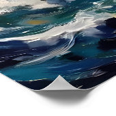 嵐の海の戦い ポスター (角)