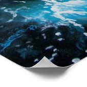 嵐の海の船 ポスター (角)