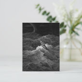 嵐の海を航行する船 ポストカード (スタンド正面)