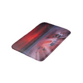 嵐の海上の夜明け バスマット (アングル)