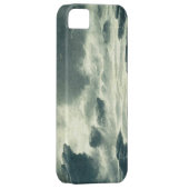 嵐の海岸のヴィンテージの郵便はがきのiPhoneカバー Case-Mate iPhoneケース (裏面/右)