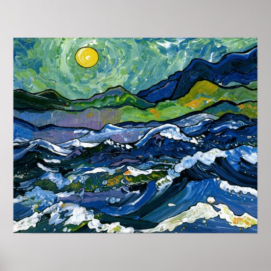 嵐の海 ポスター (正面)