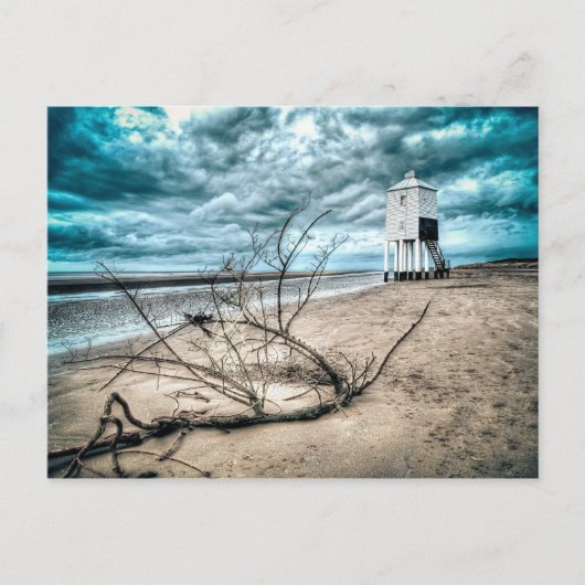 嵐の海 ポストカード (正面)