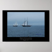 嵐の海,見よ,神は私の救いであり,ポスター ポスター (正面)