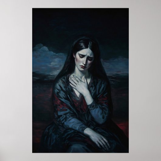 嵐の涙 ポスター (正面)