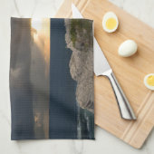 嵐の灯台 キッチンタオル (四つ折り)