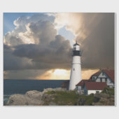 嵐の灯台 ラッピングペーパー (フラット)