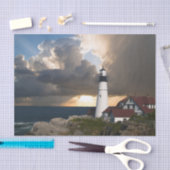 嵐の灯台 薄葉紙 (クラフト)