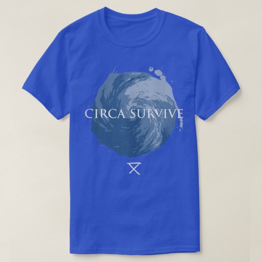 嵐の生き延び中  Tシャツ (デザイン正面)