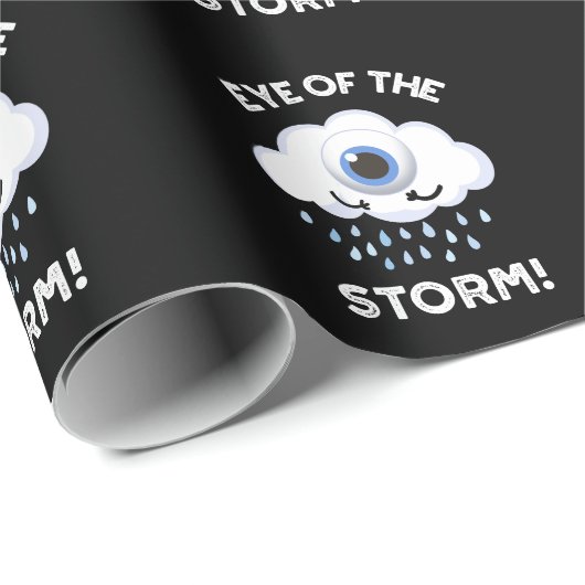 嵐の目は暗おもしろいい夕暮れ ラッピングペーパー (ロールコーナー)