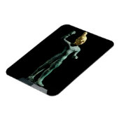 嵐の神バールのアイドル,シリアから,ブロンズ時代 マグネット (左側)