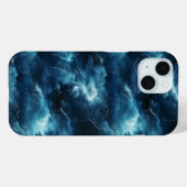 嵐の稲妻パターン Case-Mate iPhoneケース (裏面 (横))