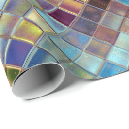 嵐の空がカスタマイズ可能なタイルアート ラッピングペーパー