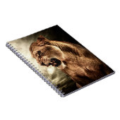 嵐の空に対するとどろく雌ジシ ノートブック (右側)