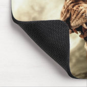 嵐の空に対するとどろく雌ジシ マウスパッド (コーナー)