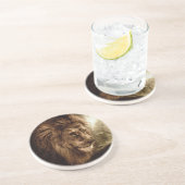 嵐の空に対するライオン コースター (側面)