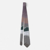 嵐の空の雲の海の波の気象気象気象予報士 ネクタイ (裏面)