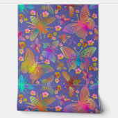 嵐の空を舞う不器用な蝶 壁紙 (ほどく)