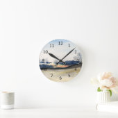 嵐の空 ラウンド壁時計 (ホーム)