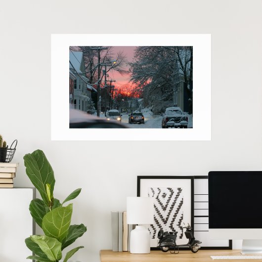 嵐の終了 ポスター (ホームオフィス)