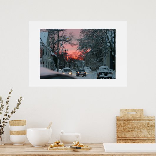 嵐の終了 ポスター (キッチン)