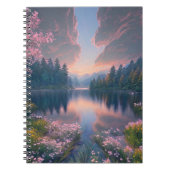 嵐の荒野の平和の囁き ノートブック (正面)