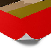 嵐の西端灯 ポスター (角)