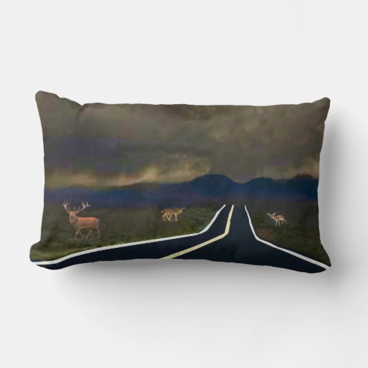 嵐の醸造 ランバークッション (正面)