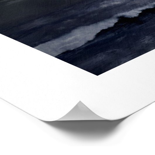 嵐の間の灯台 ポスター (角)