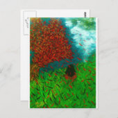 「嵐の間は静かに」 ポストカード (正面/裏面)