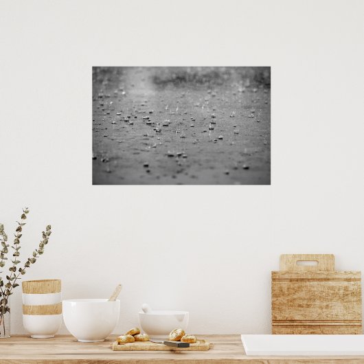 嵐の雨 ポスター (キッチン)